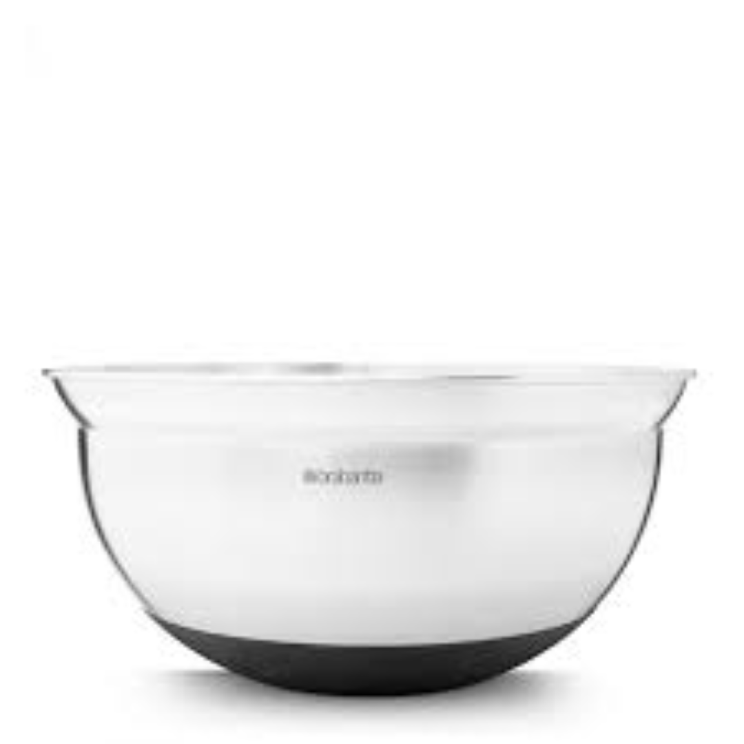 BRABANTIA MIXING BOWL 3.0L MATT STEEL/BLACK